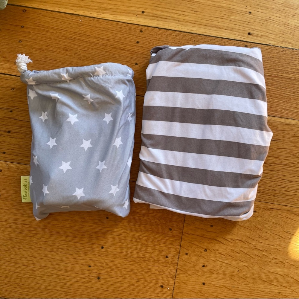 Keababies gray covers, 2 sets